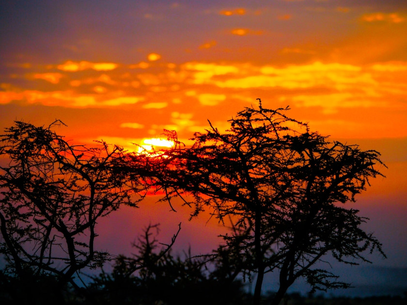 4. Sunset over the Serengeti